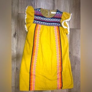THML Mustard Yellow, Fiesta Dress